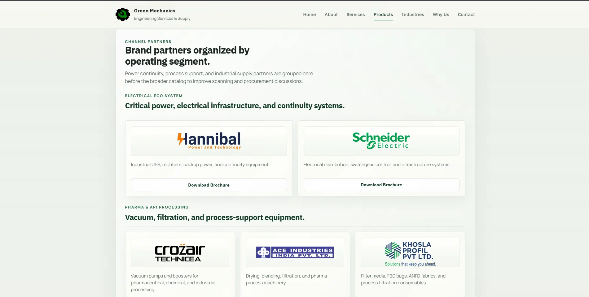 Green Mechanics responsive screen 3