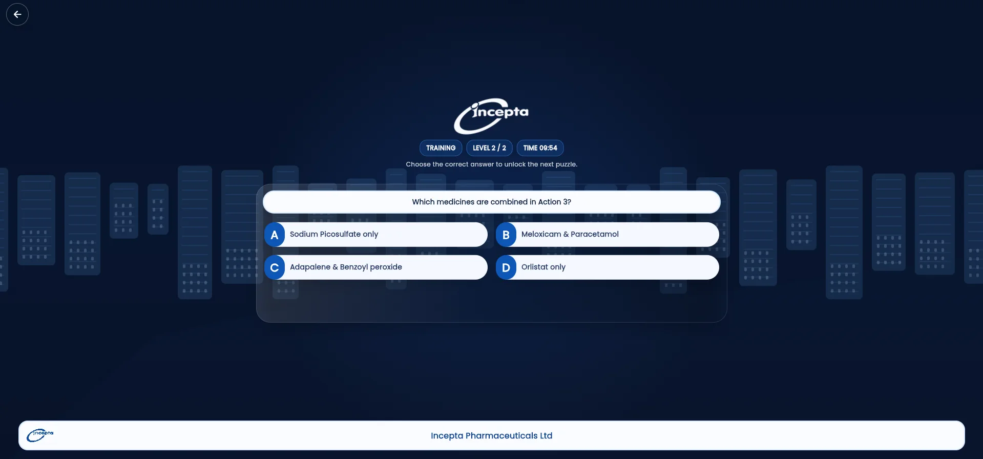 Incepta Quiz and Puzzle Game responsive screen 3